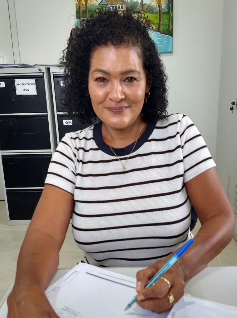 Servidora Meire da Semosp se aposenta pelo IPMV