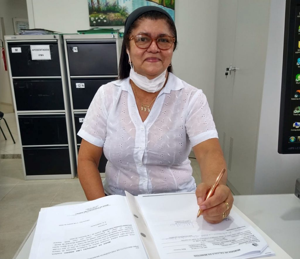 Aprovada a aposentadoria no IPMV da segurada Maria da Conceição
