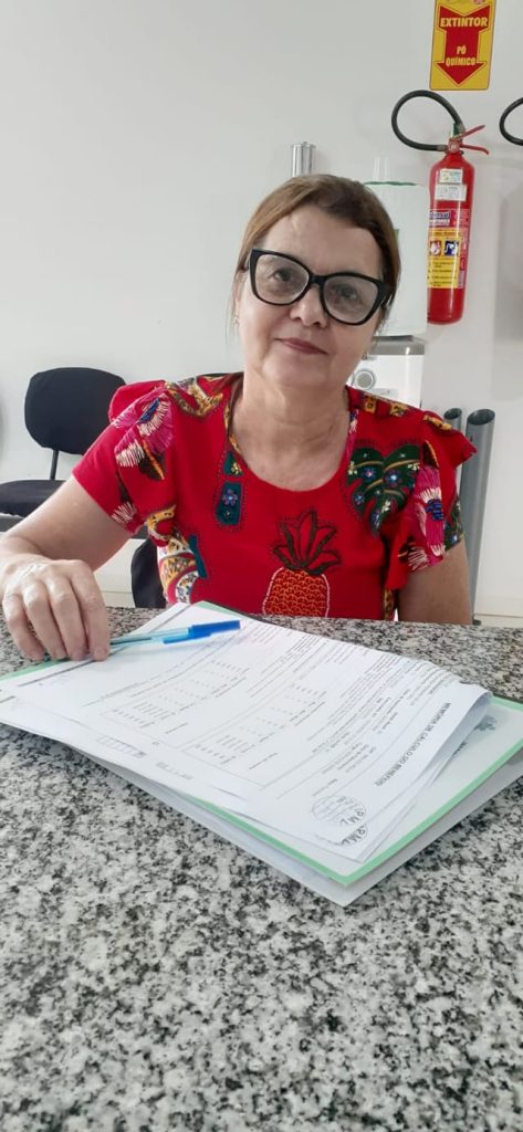 Ana Maria Pereira Silva, aposentada SEMED