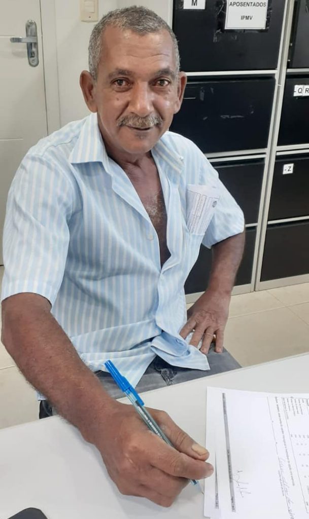 Cícero Nelson da Silva, aposentado SEMED